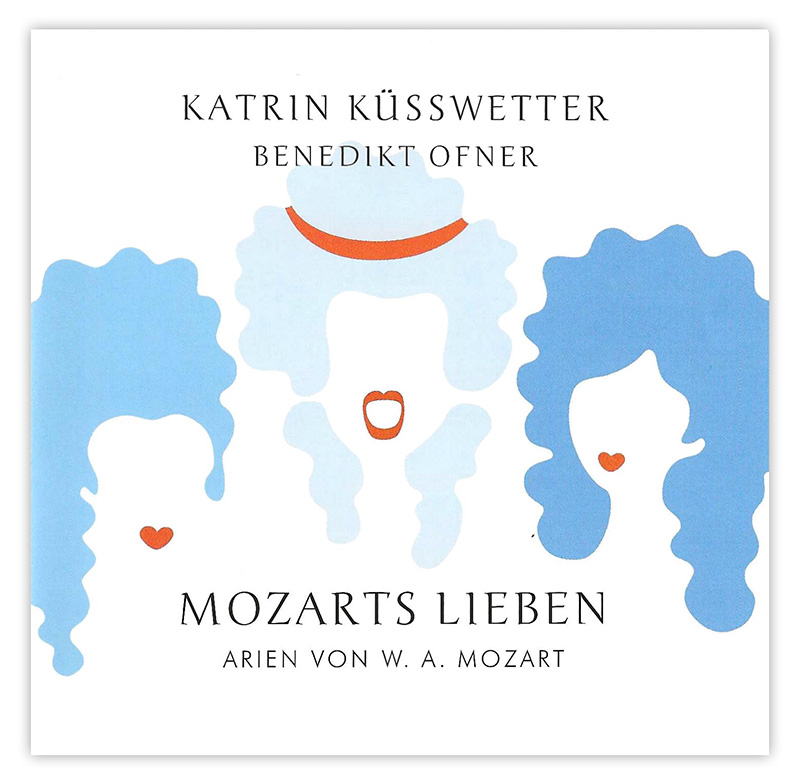 CD-Cover Mozarts Lieben